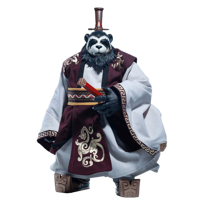 Replacement Cape for 7 Inch Action Figure, Chinese Style Cloak for Panda General Wu Qinglie
