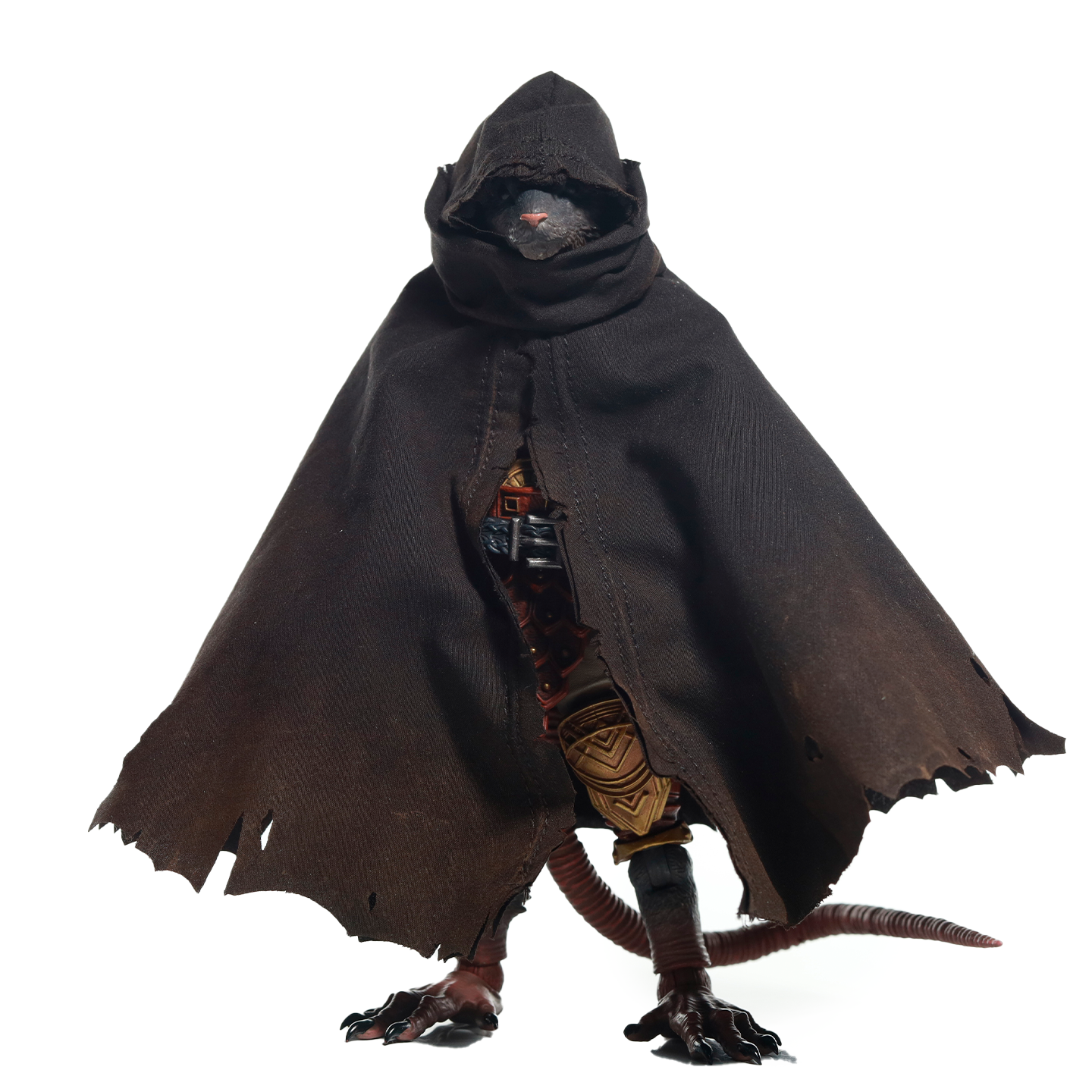 Replacement Cape for 1/12 Action Figure, Soft Goods Cloak for Rat King Rogue