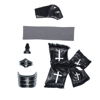 Replacement Cape for 6 Inch Action Figure, Soft Goods Cloak for Black Knight Hero