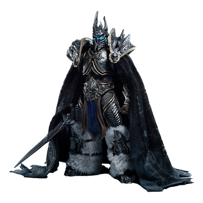 McFarlane Lich King Arthas Custom Cape – Premium Soft Goods Replacement Cloak for Elite Edition 7" Action Figure