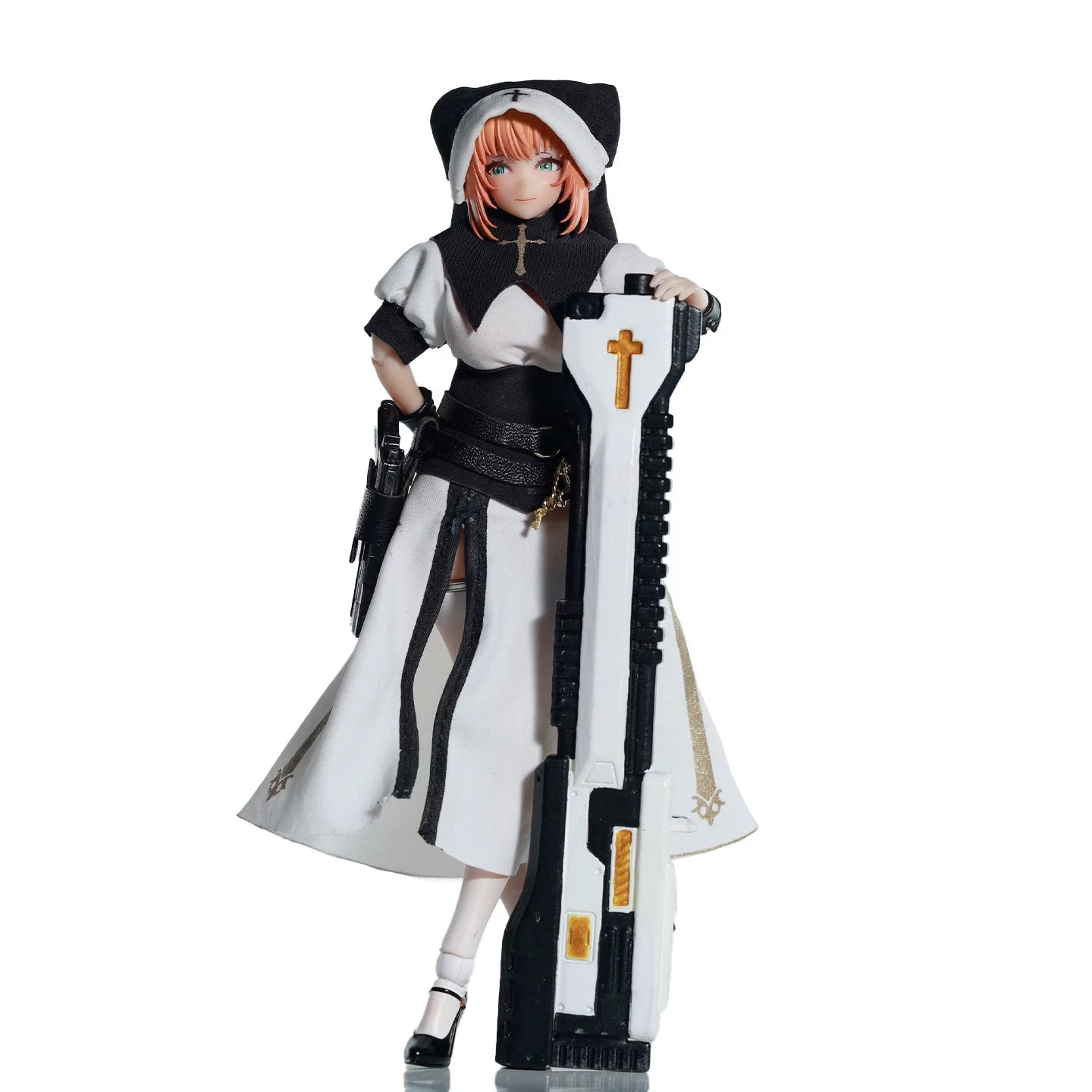 Replacement Cloth Set for 1/12 Action Figure, Soft Goods Sister Outfit for Muse Asdo 6.2 Inch
