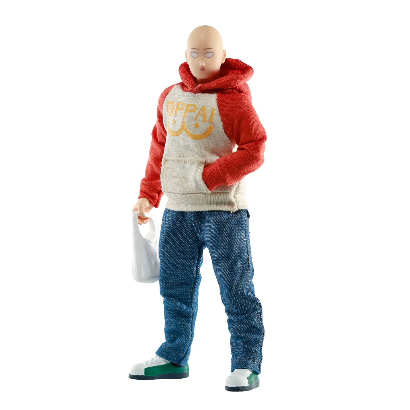 Replacement Casual Outfit for 1/12 Action Figure, Soft Goods Clothes for Saitama One-Punch Man