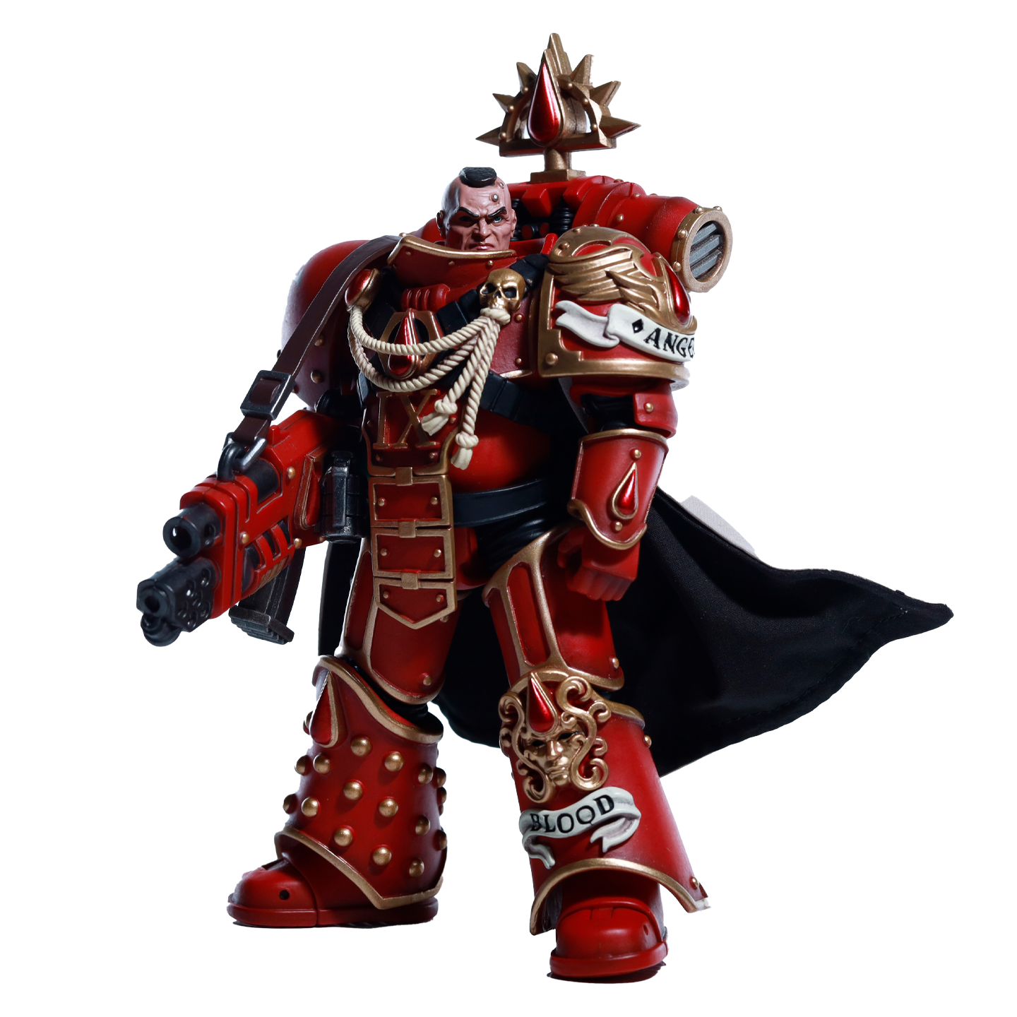 Replacement Cape for 1/18 Action Figure, Upgrade Cloak with Purity Seals for Blood Angels