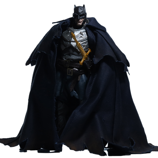 Replacement Cape for 7 Inch Action Figure, Soft Goods Custom Cloak for Medieval Batman DC Figure