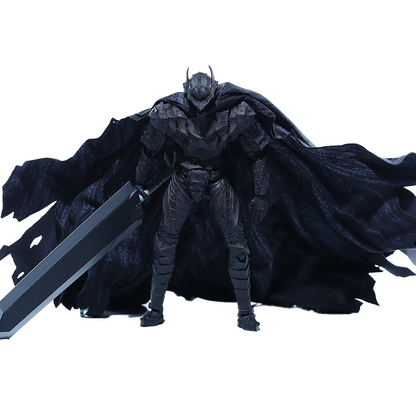 SH Figuarts Berserk Guts Custom Cape - Premium Soft Goods Replacement for Berserker Armor Black Swordsman Action Figure