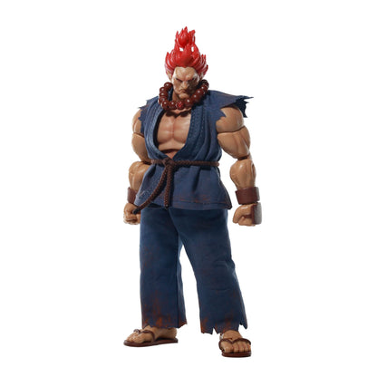 Replacement Cloth Set for 1/12 Action Figure, Soft Goods Gi Outfit for Akuma Street Fighter II