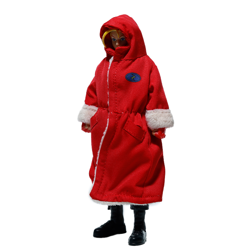 Replacement Red Jacket for 1/12 Action Figure, Soft Goods Coat for Cammy Street Fighter II