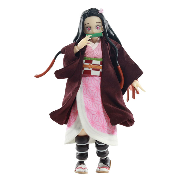 Replacement Haori & Skirt Set for 1/12 Action Figure, Soft Goods Outfit for Nezuko Kamado Demon Slayer