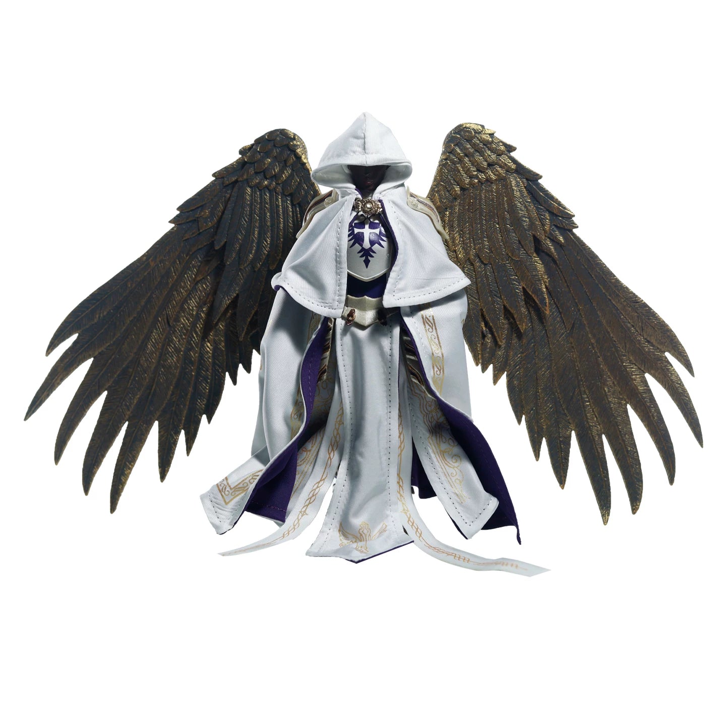 Replacement Cape for 1/12 Action Figure, Soft Goods Cloak for Gadriel Angel Warrior