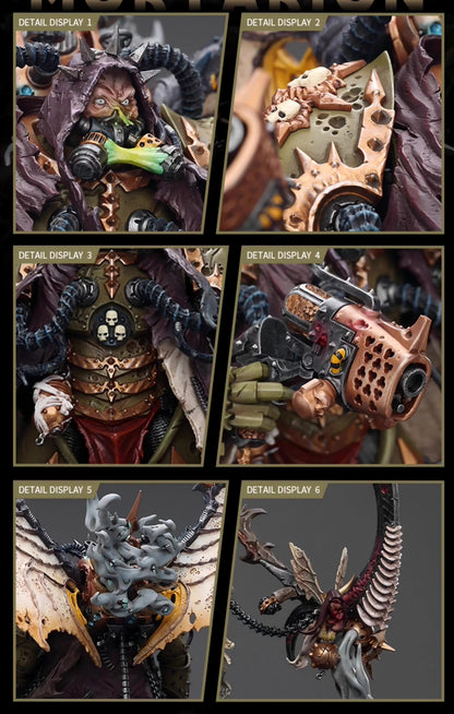 Pre-order Mortarion， Daemon Primarch of Nurgle with Ancient weapons‘The Lantern' and ‘Silence'
