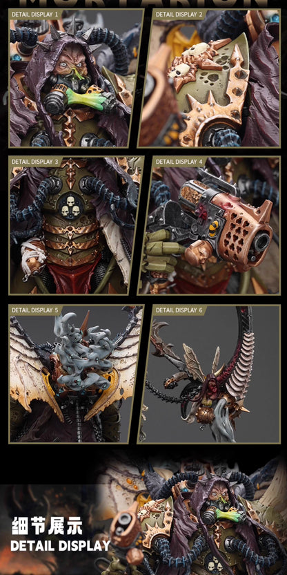 Pre-order Mortarion， Daemon Primarch of Nurgle with Ancient weapons‘The Lantern' and ‘Silence'