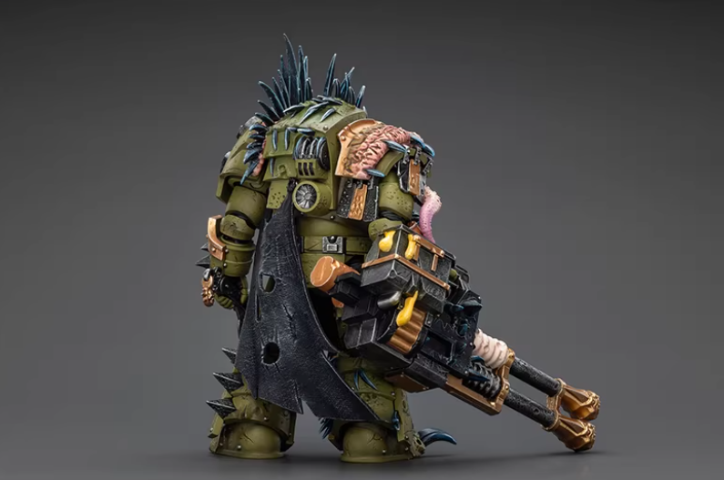 Pre-order Death Guard Blightlord Terminator 1 with Reaper Autocannon and Bubotic Blades