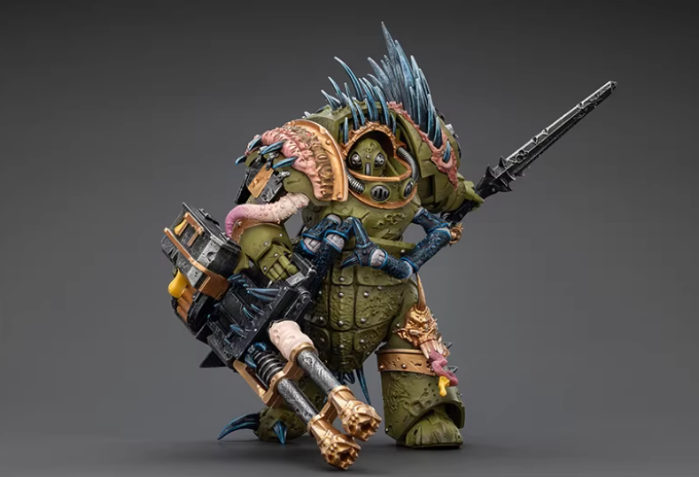 Pre-order Death Guard Blightlord Terminator 1 with Reaper Autocannon and Bubotic Blades