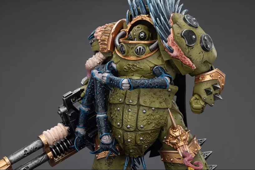 Pre-order Death Guard Blightlord Terminator 1 with Reaper Autocannon and Bubotic Blades