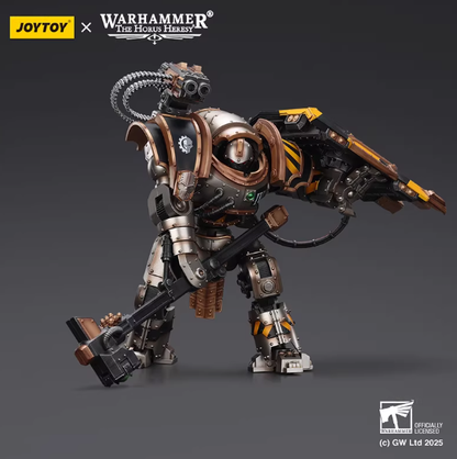 Pre-order Iron Warriors Iron Circle Domitar-Ferrum Class Battle-automata  with Karceri Battle Shield and Graviton Crusher