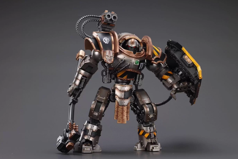 Pre-order Iron Warriors Iron Circle Domitar-Ferrum Class Battle-automata  with Karceri Battle Shield and Graviton Crusher