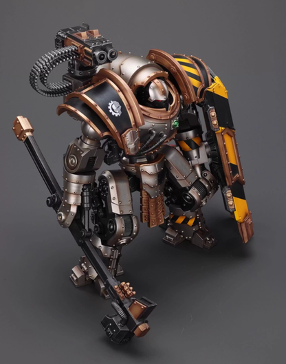 Pre-order Iron Warriors Iron Circle Domitar-Ferrum Class Battle-automata  with Karceri Battle Shield and Graviton Crusher