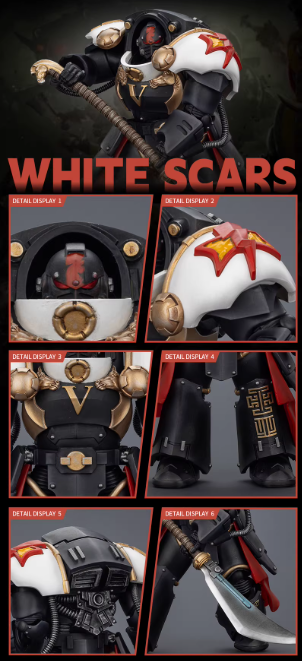 Pre-order White Scars Ebon Keshig Terminator 1 with Power Glaive