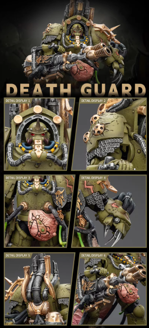 Pre-order Death Guard Lord of Virulence with Power Fist and Twin Plague Spewer