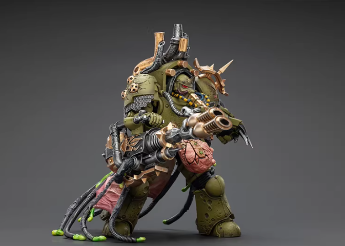 Pre-order Death Guard Lord of Virulence with Power Fist and Twin Plague Spewer