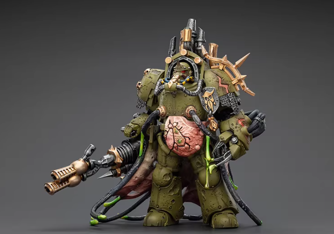 Pre-order Death Guard Lord of Virulence with Power Fist and Twin Plague Spewer