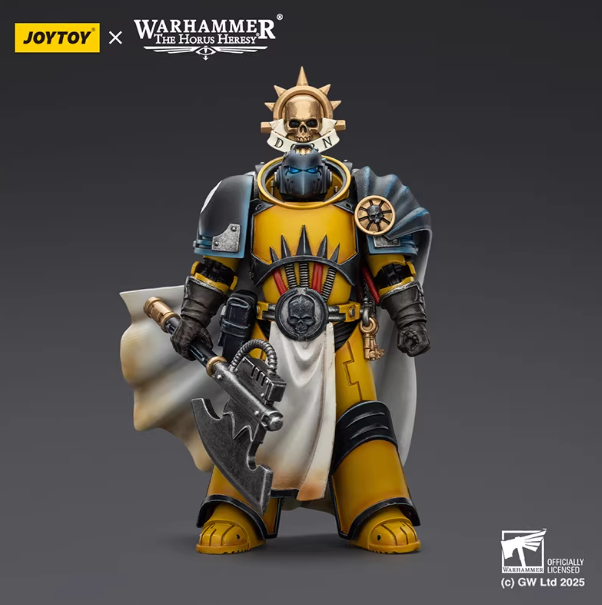 Pre-order Imperial Fists Librarian Consul with Force Axe and Bolt Pistol
