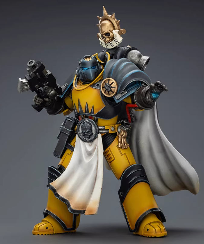 Pre-order Imperial Fists Librarian Consul with Force Axe and Bolt Pistol