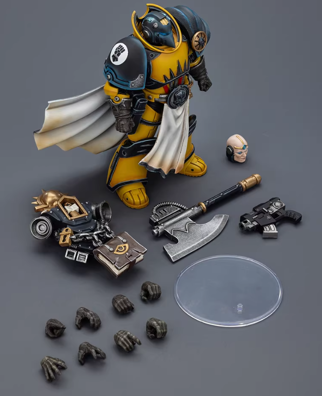 Pre-order Imperial Fists Librarian Consul with Force Axe and Bolt Pistol