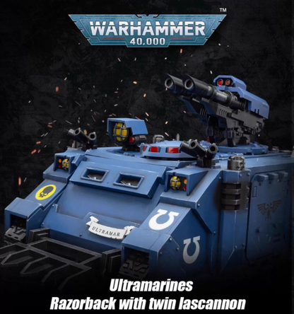 Pre-order Ultramarines Razorback with twin lascannon
