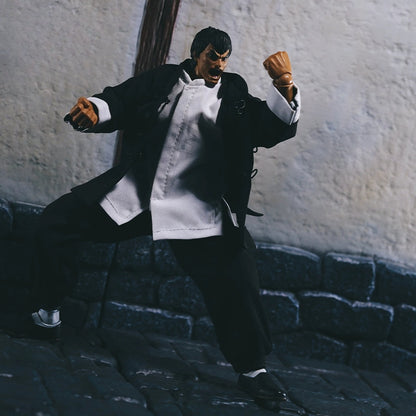 Replacement Cloth Set for 1/12 Action Figure, Soft Goods Outfit for Fei Long Street Fighter II