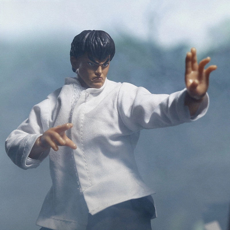 Replacement Cloth Set for 1/12 Action Figure, Soft Goods Outfit for Fei Long Street Fighter II