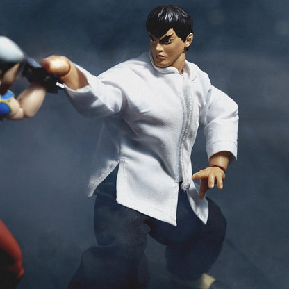 Replacement Cloth Set for 1/12 Action Figure, Soft Goods Outfit for Fei Long Street Fighter II