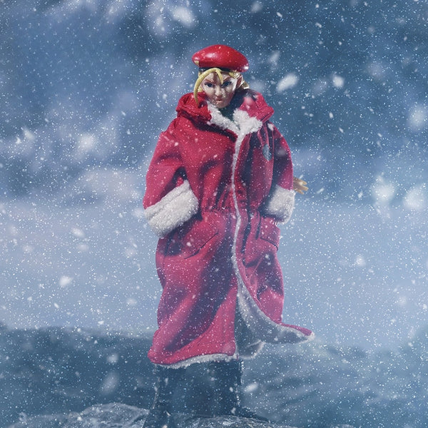 Replacement Red Jacket for 1/12 Action Figure, Soft Goods Coat for Cammy Street Fighter II