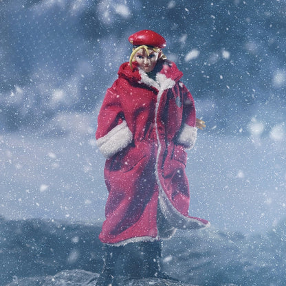 Replacement Red Jacket for 1/12 Action Figure, Soft Goods Coat for Cammy Street Fighter II