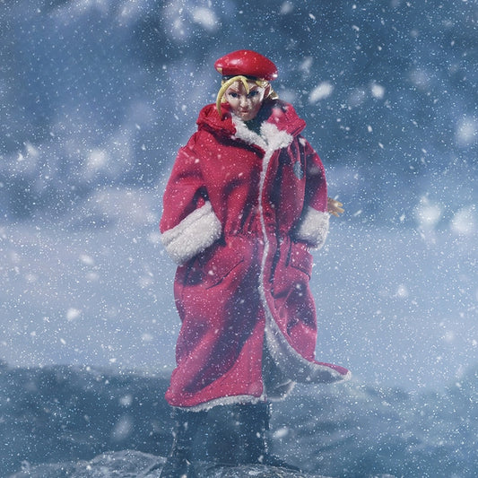 Replacement Red Jacket for 1/12 Action Figure, Soft Goods Coat for Cammy Street Fighter II