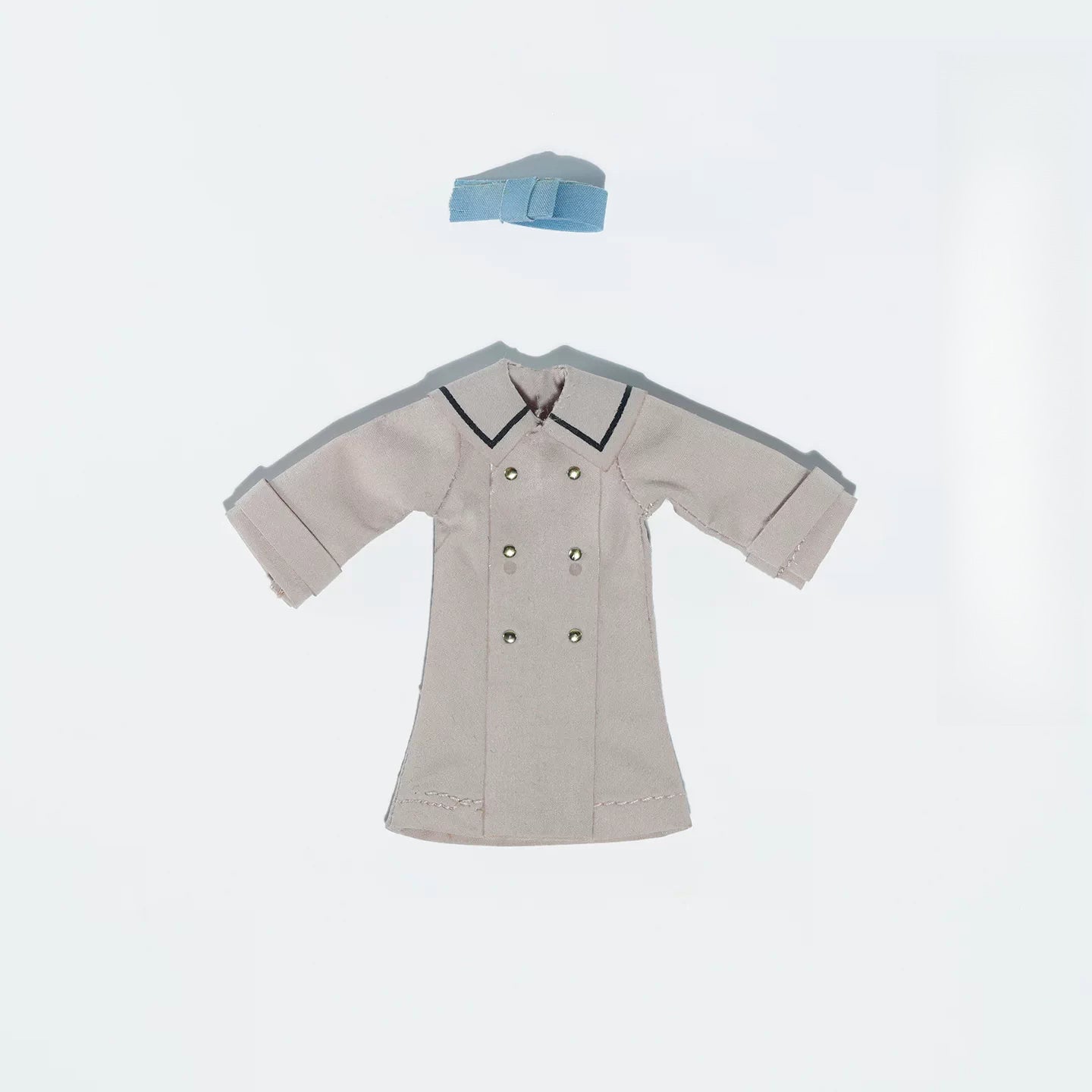 Replacement Winter Coat for 1/12 Action Figure, Soft Goods Outfit for Fern Frieren with Suitcase