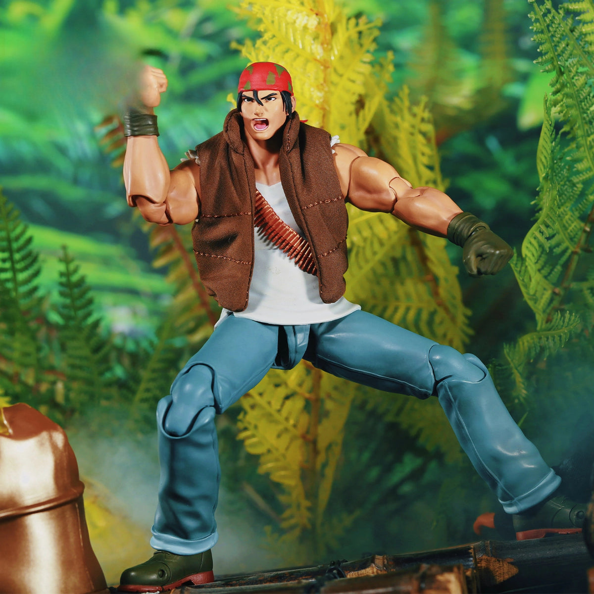 Replacement Cloth Set for 1/12 Action Figure, Soft Goods Outfit for Ralf Jones KOF '98