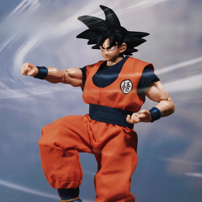 Replacement Cloth Gi for 1/12 Action Figure, Soft Goods Outfit for Super Saiyan Goku