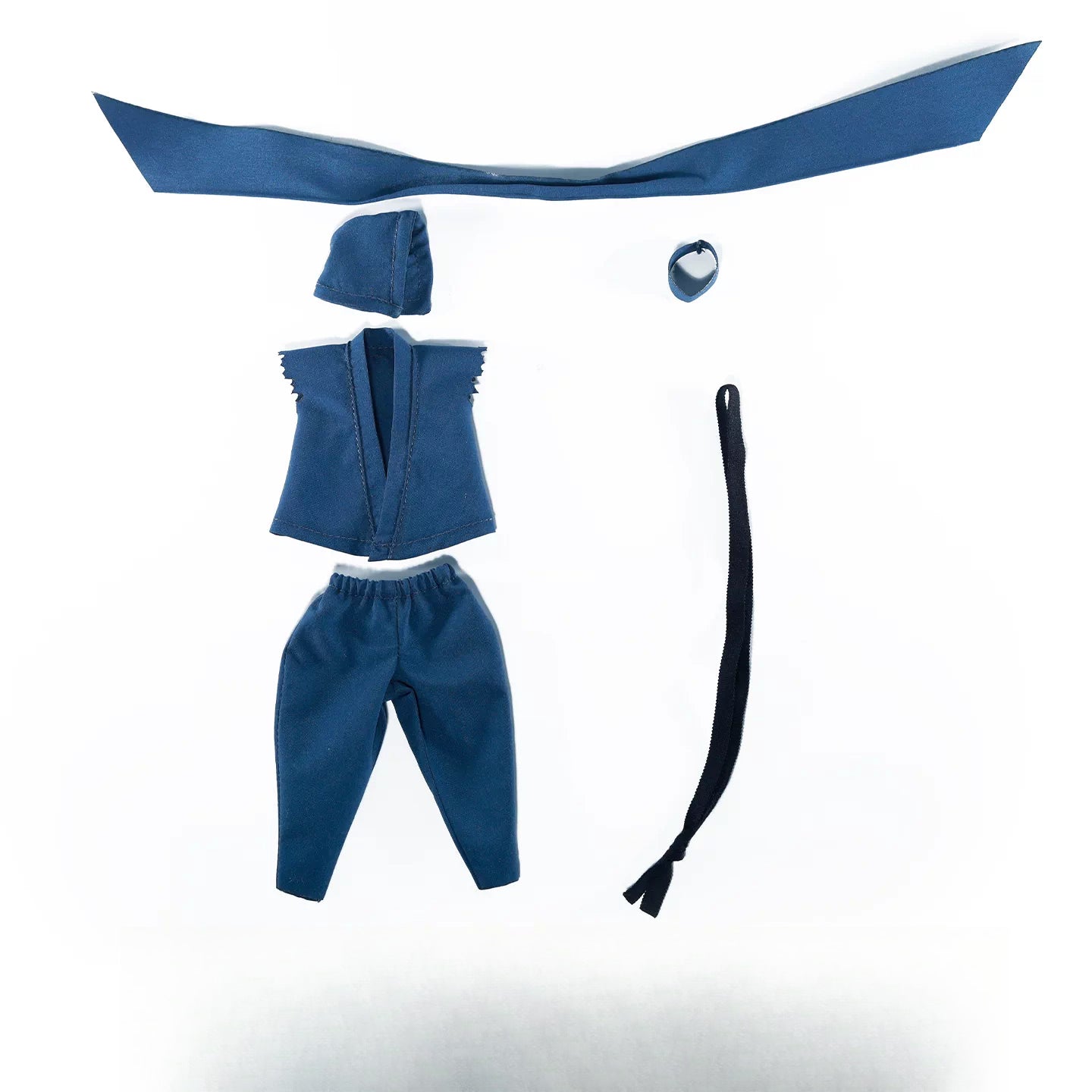Replacement Cloth Set for 1/12 Action Figure, Soft Goods Outfit for Ryu Hayabusa Ninja Gaiden 2