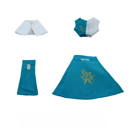 Replacement Cape for 1/12 Action Figure, Soft Goods Cloak for Sir Gideon Knight