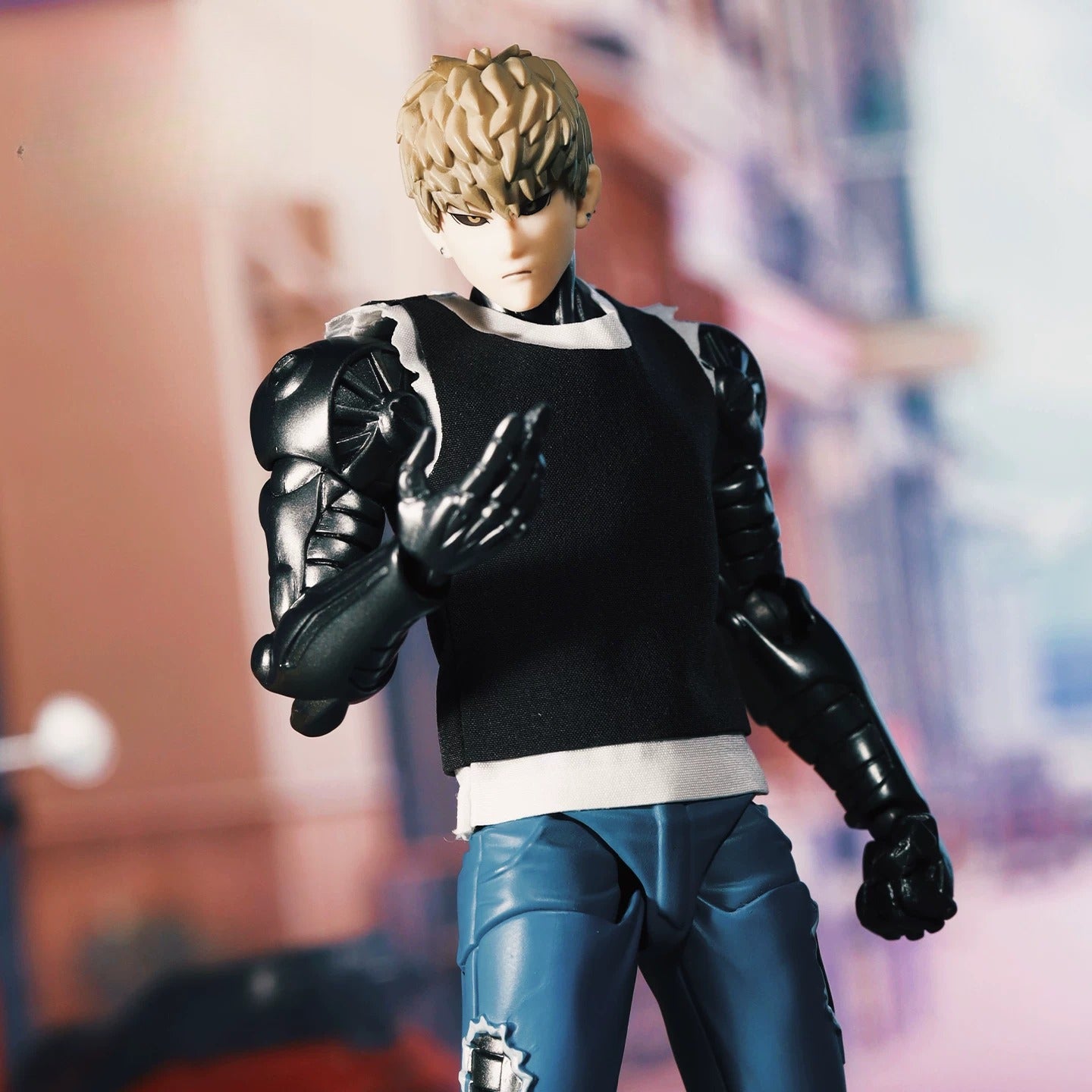 Replacement Cloth Top for 1/12 Action Figure, Soft Goods Hoodie for Genos One-Punch Man