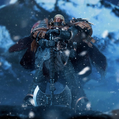 Replacement Cape for 1/18 Action Figure, Custom Cloak for Leman Russ Space Wolves