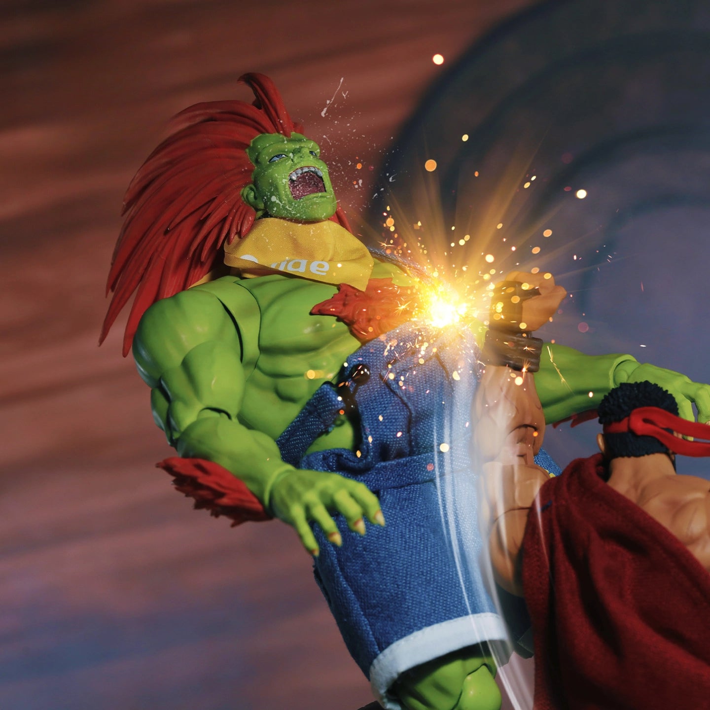 Replacement Cape for 1/12 Action Figure, Soft Goods Cloak for Blanka Street Fighter 6