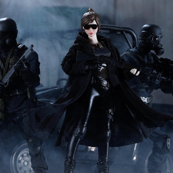 Replacement Tactical Jacket for 1/12 Action Figure, Soft Goods Coat for 6 Inch Male Body
