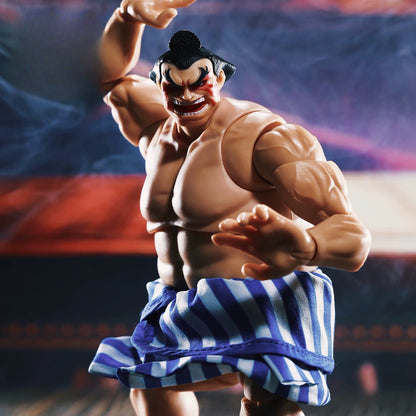 Replacement Cloth Mawashi for 1/12 Action Figure, Soft Goods Belt for E. Honda Street Fighter II
