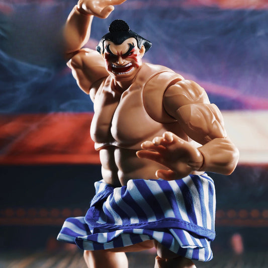 Replacement Cloth Mawashi for 1/12 Action Figure, Soft Goods Belt for E. Honda Street Fighter II