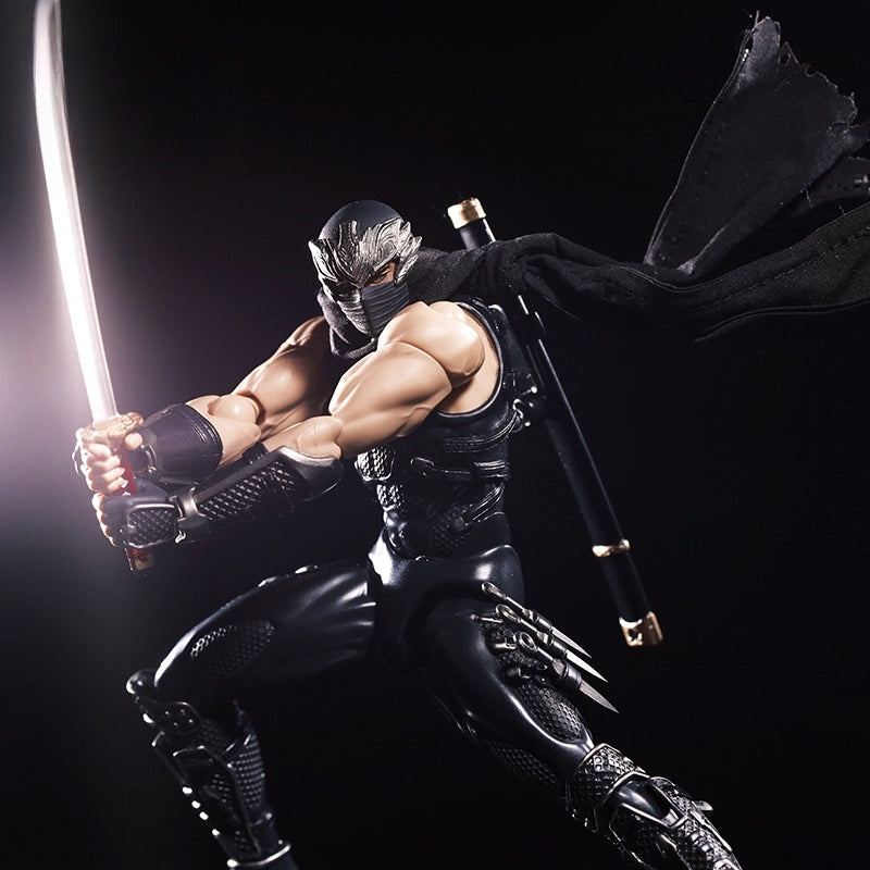 Replacement Scarf for 1/12 Action Figure, Soft Goods Cloth Scarf for Ryu Hayabusa Ninja Gaiden 2