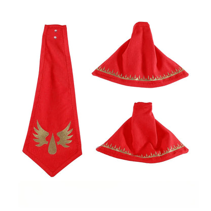 Replacement Cape for 1/18 Action Figure, Soft Goods Cloak for Sanguinor Golden Angel