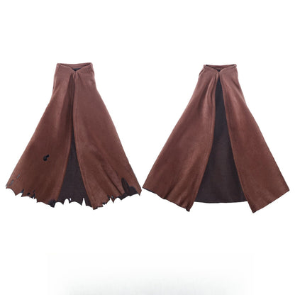 Replacement Cape for 1/12 Action Figure, Faux Fur Cloak for Zodd Berserk