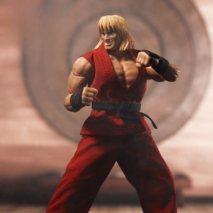 Replacement Cloth Set for 1/12 Action Figure, Soft Goods Gi Outfit for Ryu Ken Street Fighter II